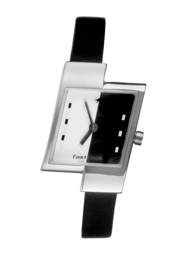 Fastrack Women Black & White Dial Watch N2161SL09