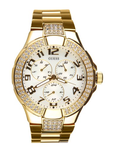 Guess Women Chronograph White Dial Watch I16540L1