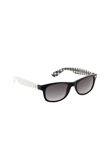 United Colors of Benetton Men White Frame Sunglasses